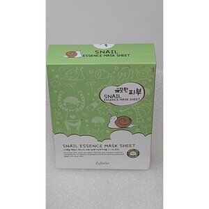 Esfolio Snail Essence Mask Sheet 10-Pack  Hydrating & Rejuvenating Skincare